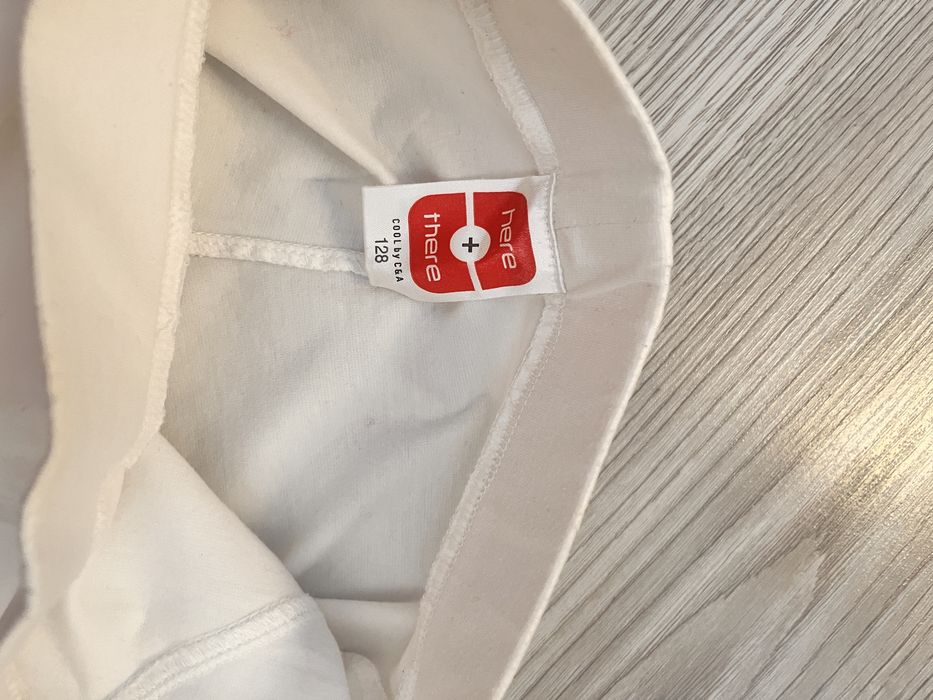 Colanti scurti, albi, C&A, impecabili, mar 128
