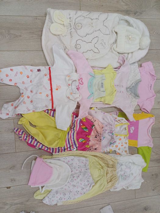 детские вещи 3 разных сета