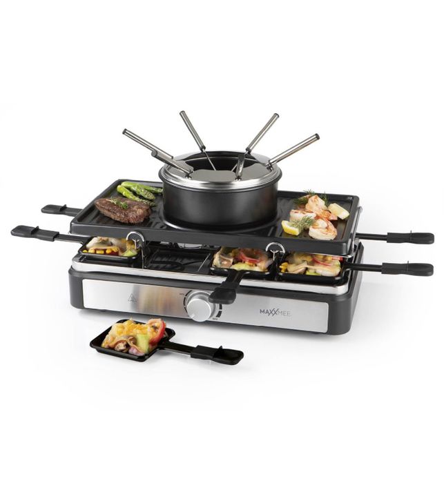 Gratar cu raclete si fondue MAXXMEE
