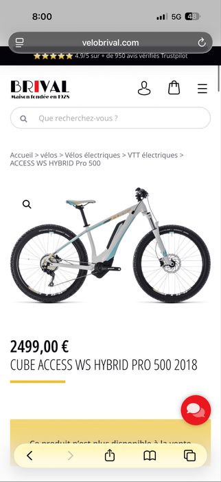 Cube Access Hybrid Pro 500 – 1138КМ Bosch CX | 29” |