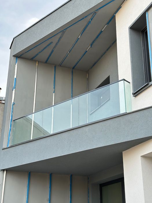 Balustradă Sticlă Aluminiu Închideri Terase