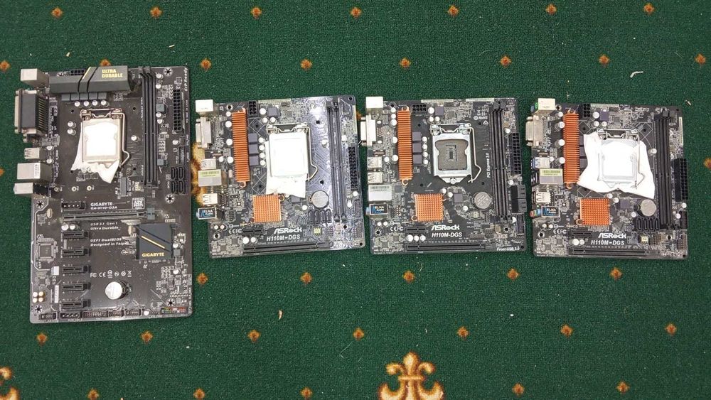 Материнская плата ASRock H110