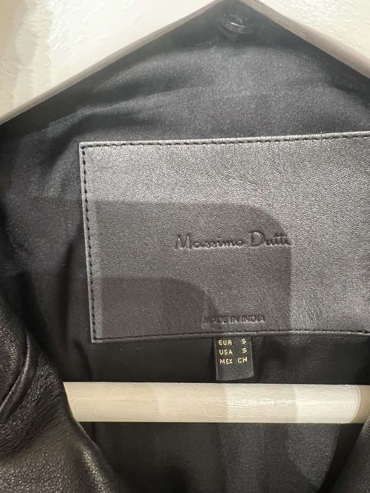 Продавам женско кожено яке Massimo Dutti
