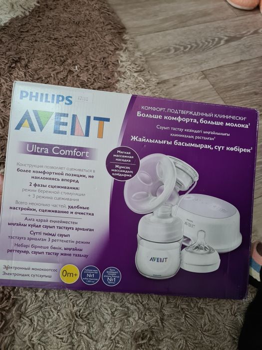 Электронный молокоотсос Авент