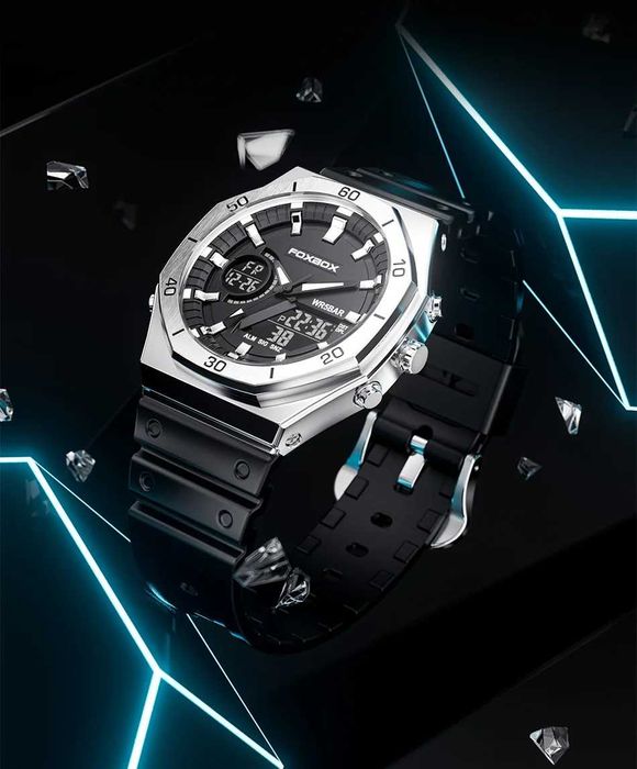 FOXBOX X48 Phantom – хибриден мъжки часовник