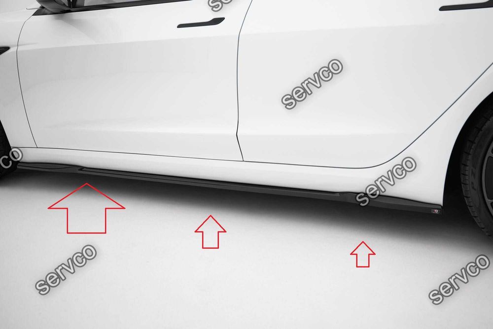 Praguri Tesla Model 3 Project Highland Facelift 2023- v4 Maxton Design