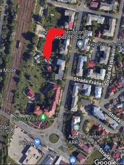 Vând teren intravilan 831 mp Longinescu, Focșani