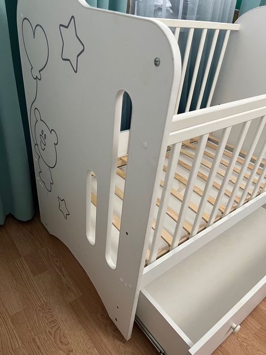 Детская кровать манеж