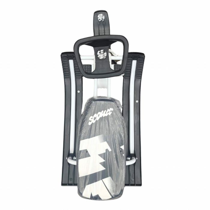 Зимна шейна с кормило, предни и задни ски и метална спирачка Mustang