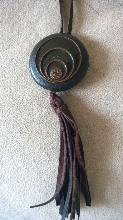 Намаление!!! Дамски велурен колан и колие като комплект