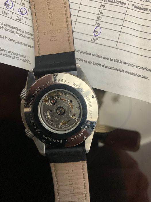 Ceas Hamilton Khaki Aviation Pilot Pionner