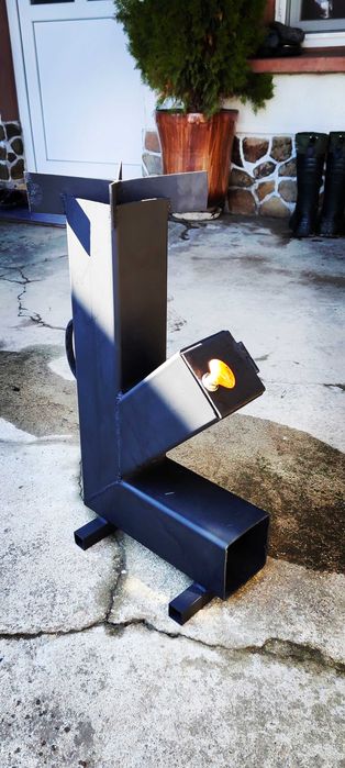 Ракетна печка на дърва