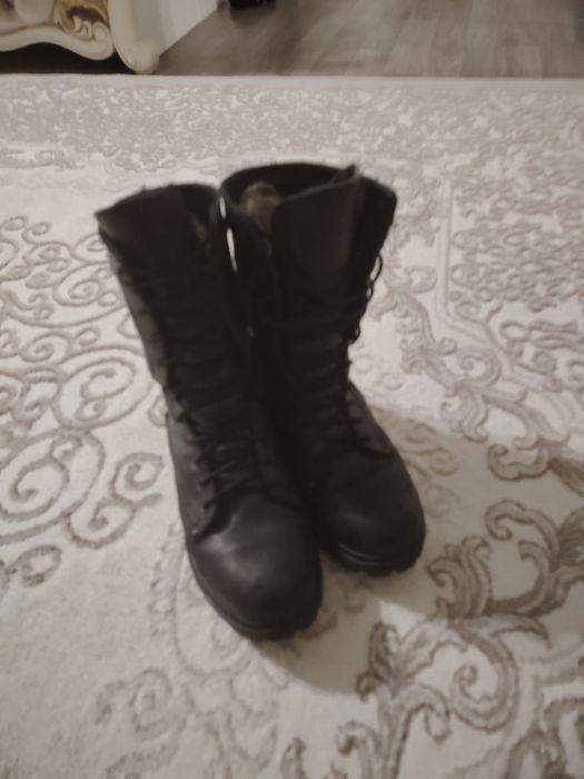 Сапоги берцы зимние