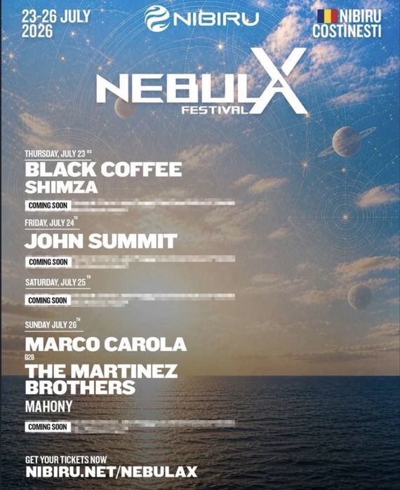 2 Bilete NebulaX Nibiru