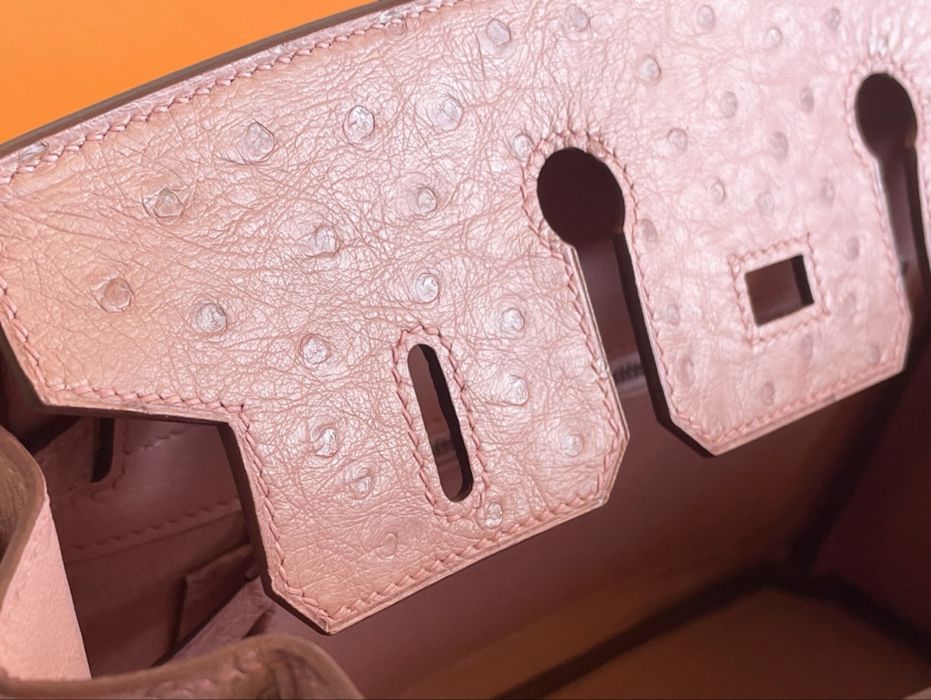 Geanta Hermes Birkin 25 Ostrich