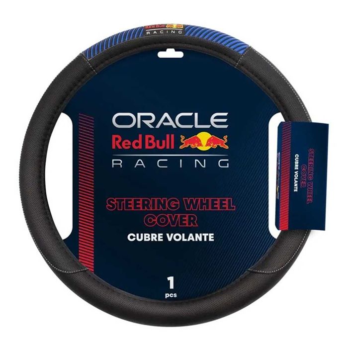 Калъф за волан Oracle Red Bull Racing с бял шев - 37/39см.