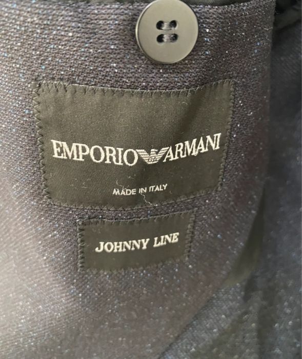 Sacou Emporio Armani | Made In Italy | Virgin Wool