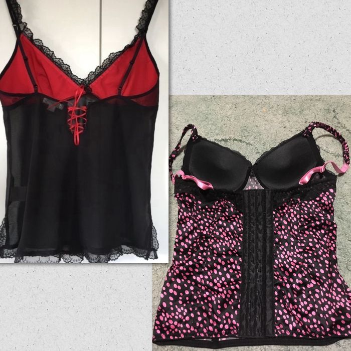 3бр френско секси бельо топ Naf Naf Darjeeling Jennyfer