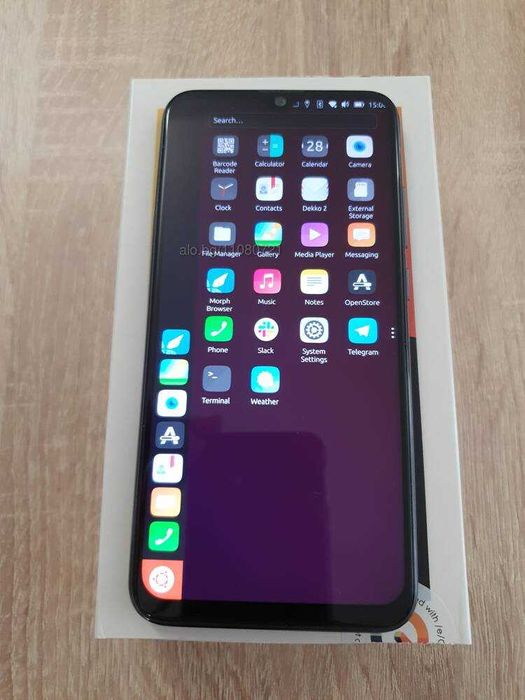 Немски Смартфон Gigaset GS290 с инсталиран Ubuntu Touch, безжично зареждане Qi 4GB 64 GB