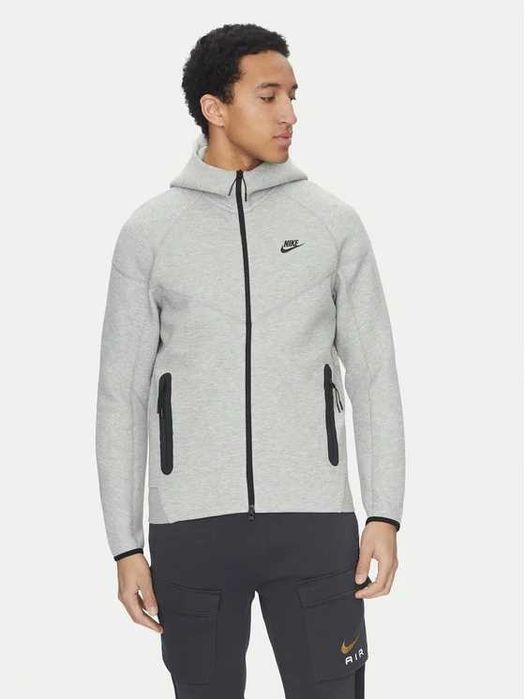 Nike - Суитшърт FB7921 063 Сив Regular Fit Оригинал Код 821