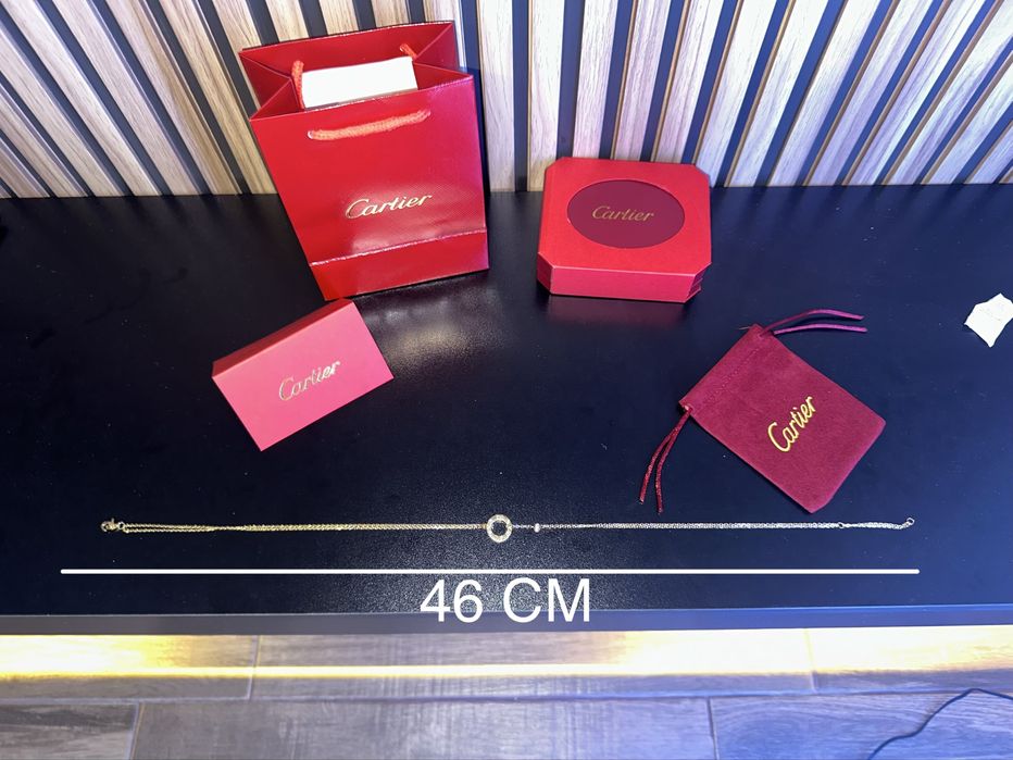 Дамско Колие с Висулка Cartier LOVE с опаковка и аксесоари