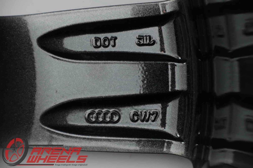 Jante Noi 20 inch Originale Audi E-Tron R20 Gri Antracit Diamond Cut