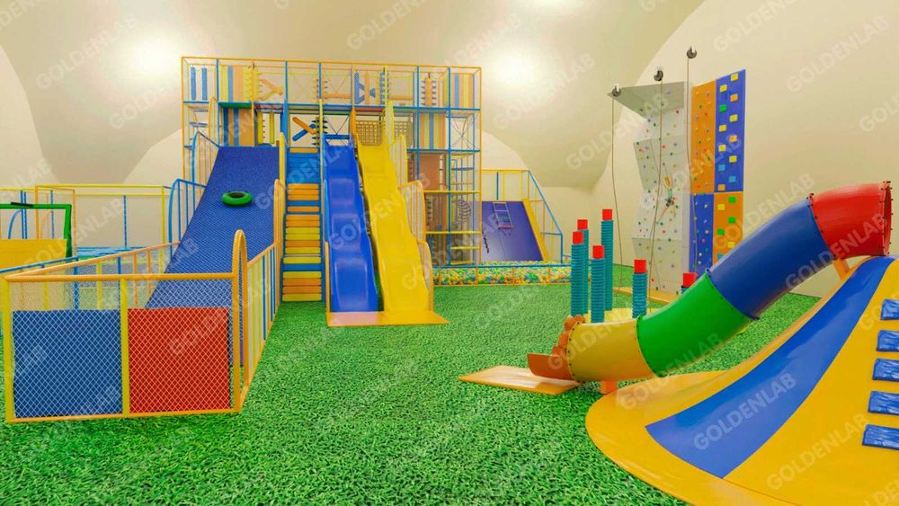 Игровые площадки до 3000кв.м