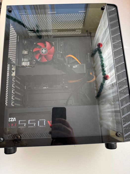 Gaming PC - i3-10100F 3.6 - 4.30 GHZ - 8 ядрен , 12GB RAM