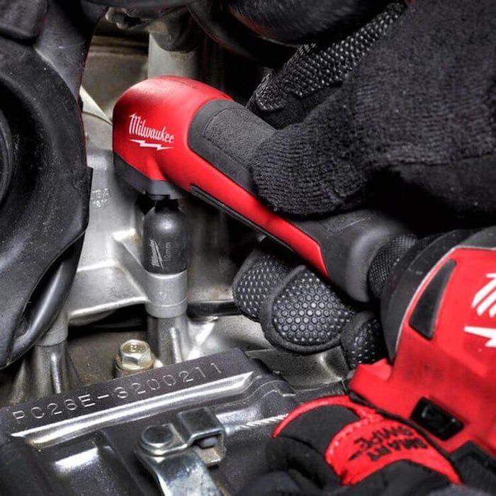 Промоция!Ъглова приставка 1/4” с битове 10 БР 25 мм Milwaukee