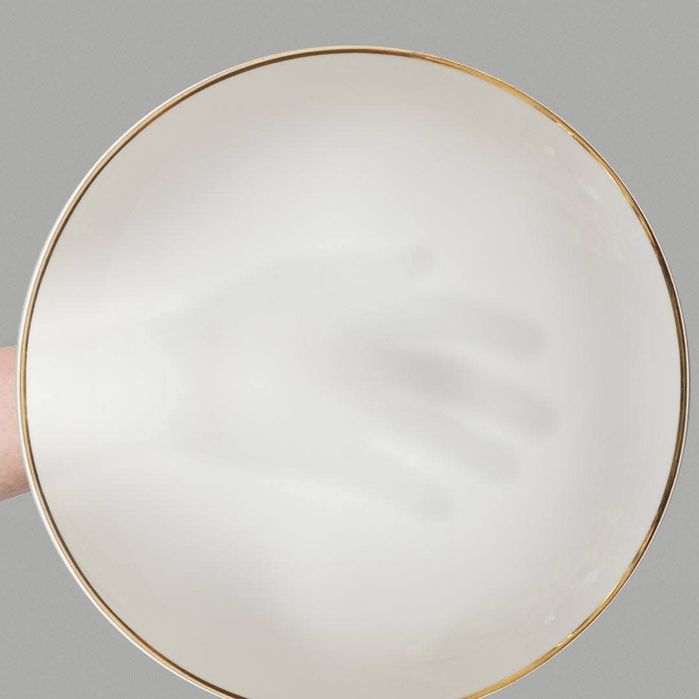 Нов Сервиз за Хранене 26 Части Karaca Elegance Bone Marcelo Gold