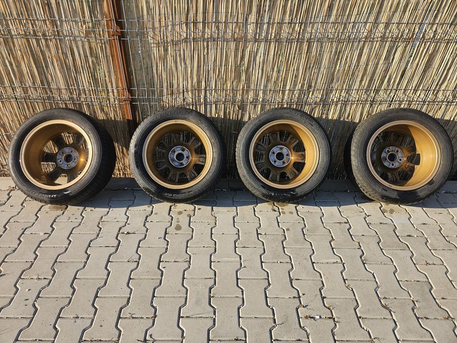 Jante 5x100 r16 cu cauciucuri aproape noi