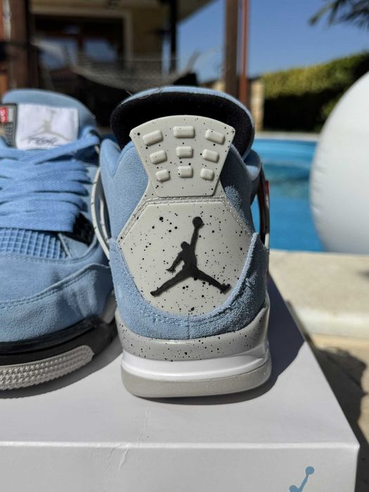 Jordan 4 UNC Мъжки Кецове 44 EUR + Кутия Нови