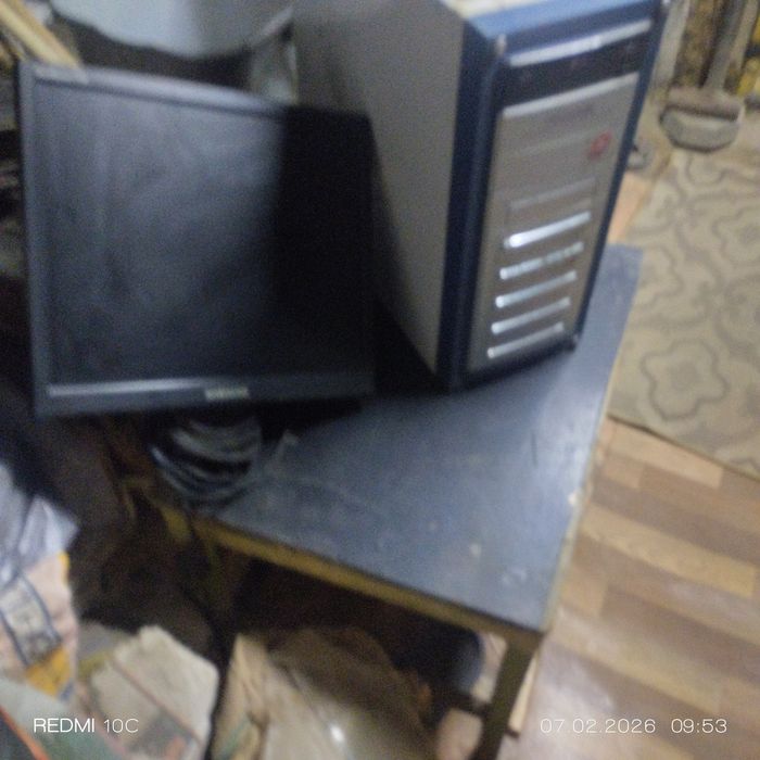 Компьютер в рабочем состоянии