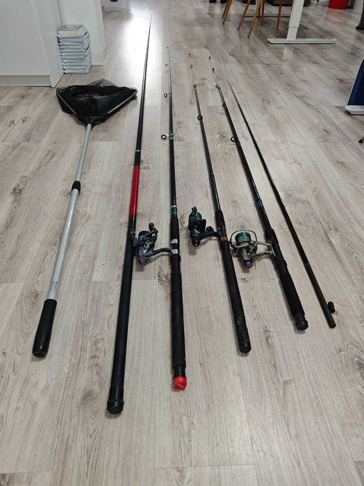 Trusă completă de pescuit – lansete, mulinete, accesorii