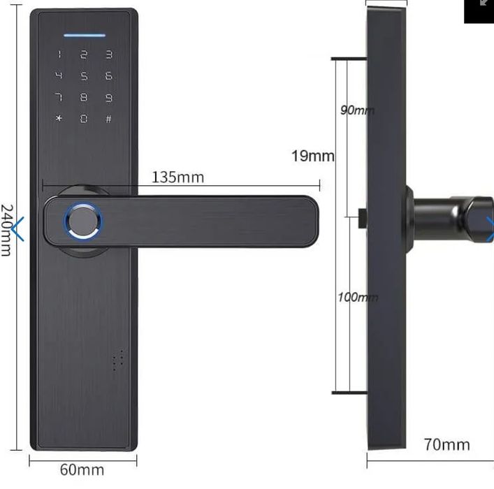 ‼️Смарт ключалка WiFi Електронна Брава 5 в 1 ‼️