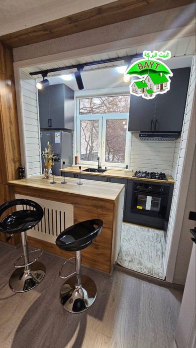 ~1в2/2/4, Чиланзар 8 квартал, Евароремонт меб+Тех продаётся квартира