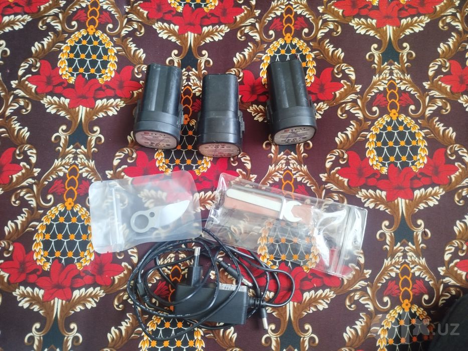 ITAL elektr sekator 3 ta akkumulyator bilan
