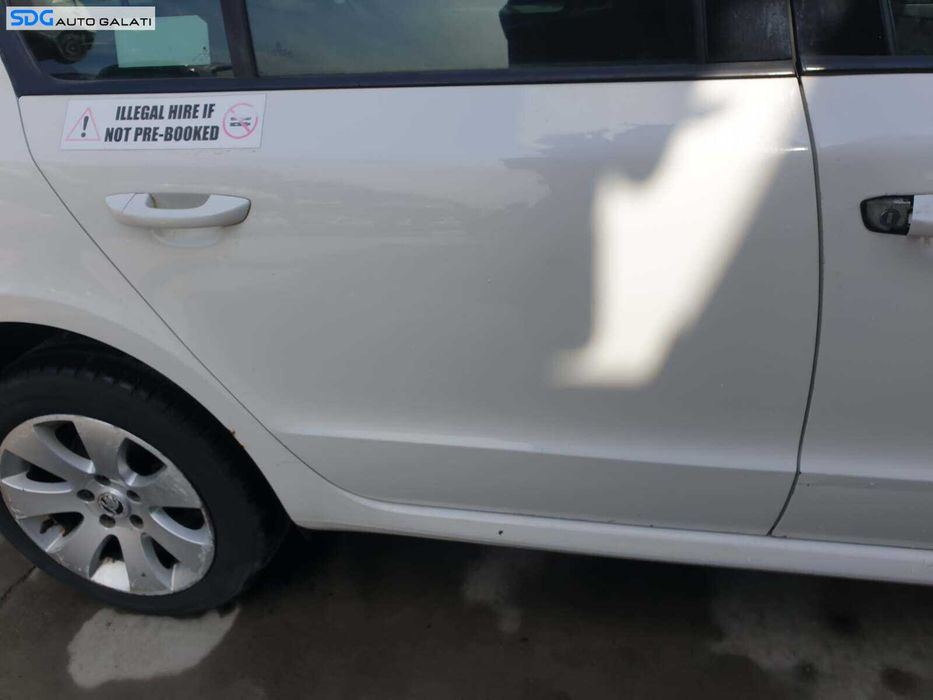 Usa Usi Portiera Portiere Dreapta Spate Dezechipata Skoda Superb 2 Berlina Sedan 2008 - 2015 Culoare LF9E [Q1648]