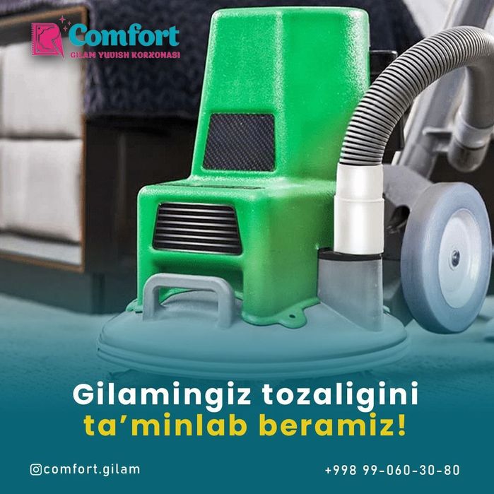 Comfort gilam yuvish korxonasi!