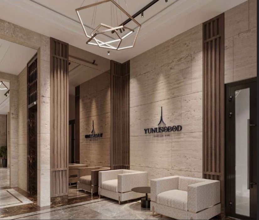 2-x комнатная квартира, 64.27м² | NRG Yunusobod | Предчистовая отд.
