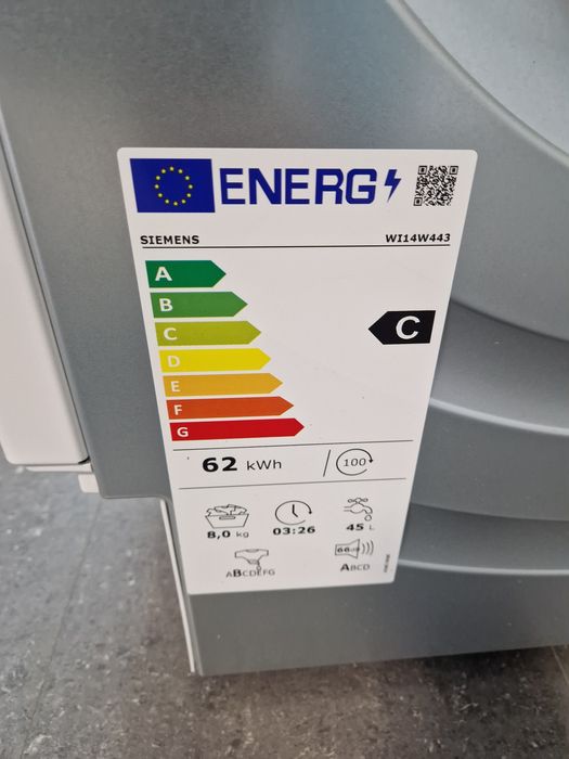 Перялня за вграждане Siemens 8 кг А+++