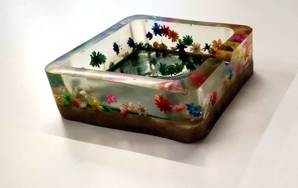 Пепелник от епоксидна смола