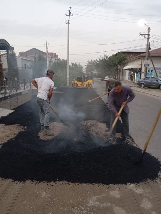 Asfalt xizmati arzon Melki sifatli