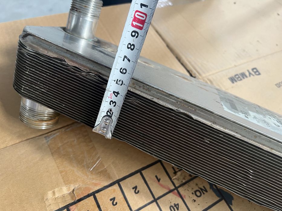 Топлообменник вода вода 52/12/6