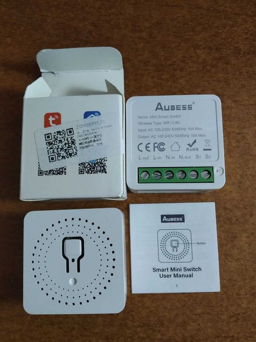 Умный мини-выключатель Tuya , Алиса 16 А с поддержкой Wi-Fi