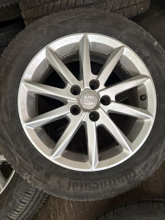 Оригинални джанти Seat 15 цола 5x100 с летни гуми
