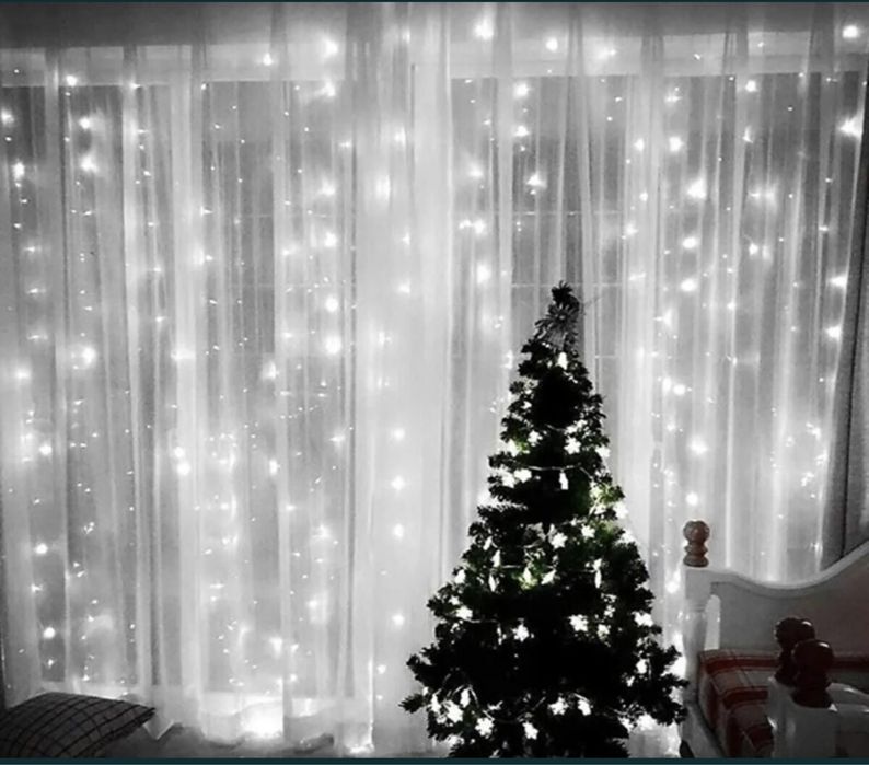 Дождик гирлянда 3х3 широкий ассортимент