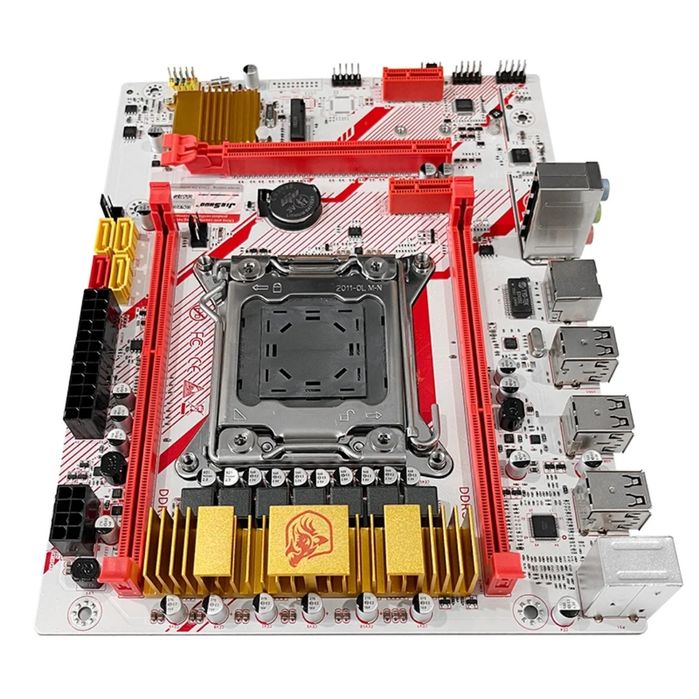 Материнская плата x79 в комплекте.