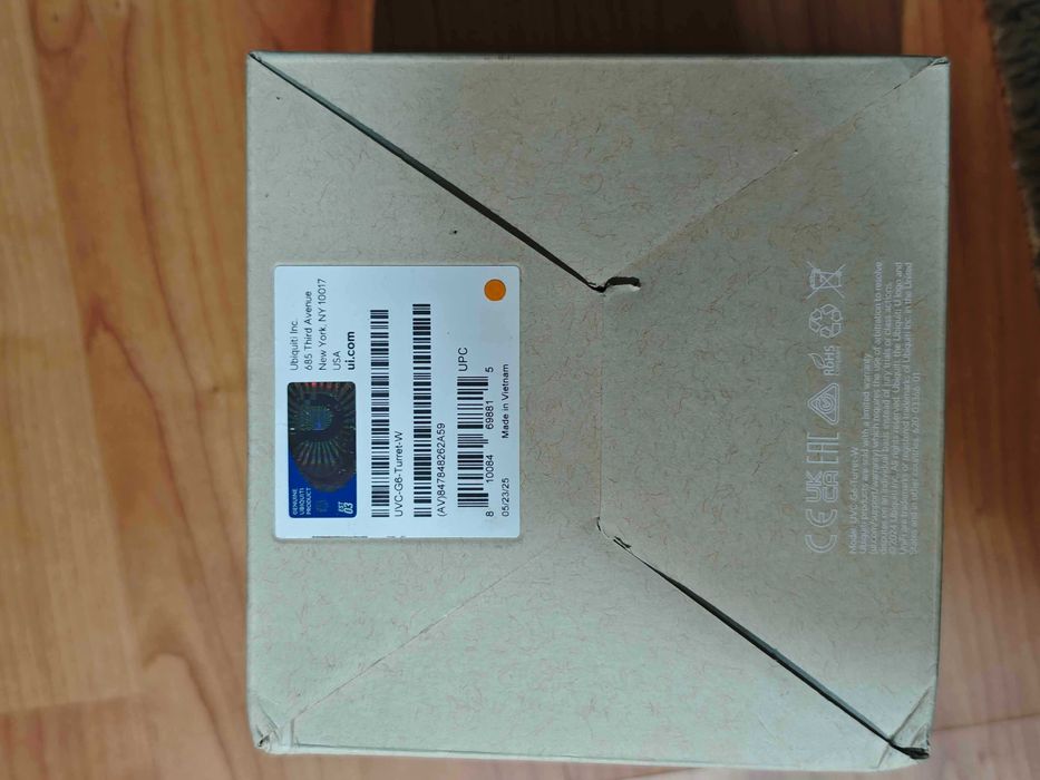 Ubiquiti - Camera G6 Turret White (ALB)