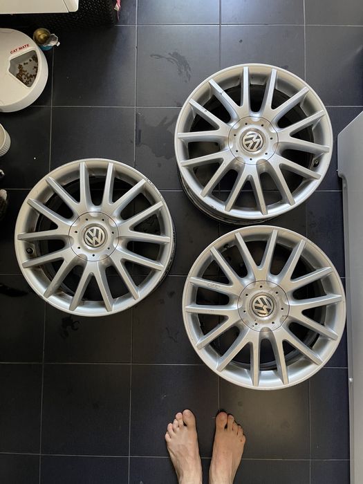 3 Jante BBS R17 5x112 (Golf GTI mk5)